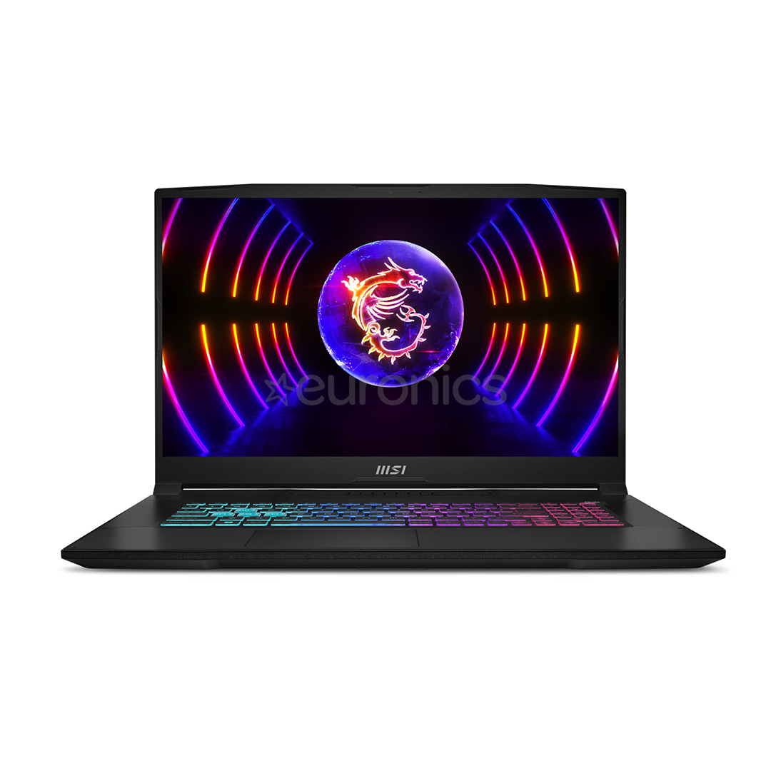 MSI Katana 17 B13V, 17.3'', FHD, 144 Hz, i7, 16 GB, 1 TB, RTX 4070, ENG, black - Notebook