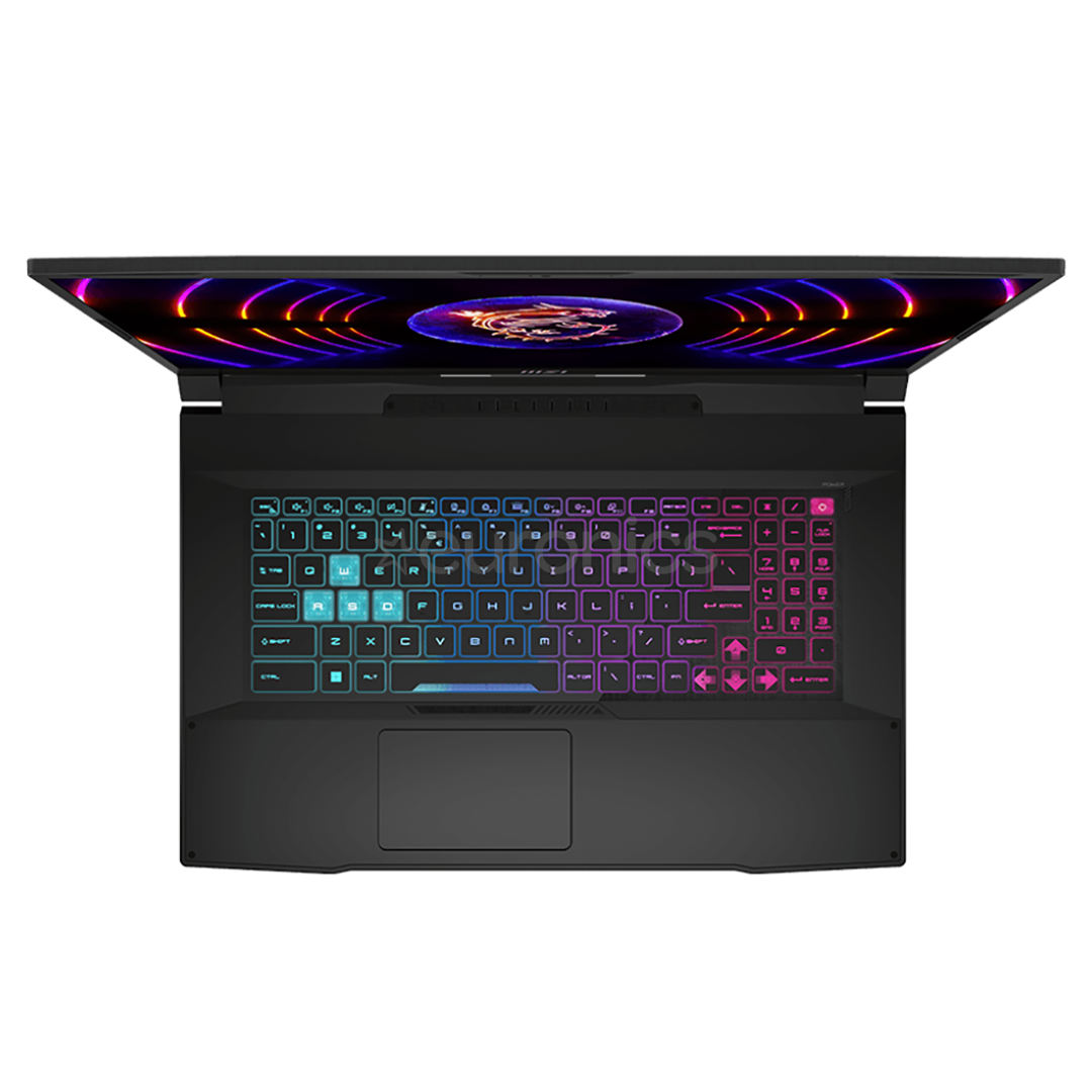 MSI Katana 17 B13V, 17.3'', FHD, 144 Hz, i7, 16 GB, 1 TB, RTX 4070, ENG, black - Notebook