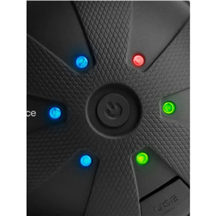 Hyperice Hypersphere Go, must - Vibreeriv massažipall