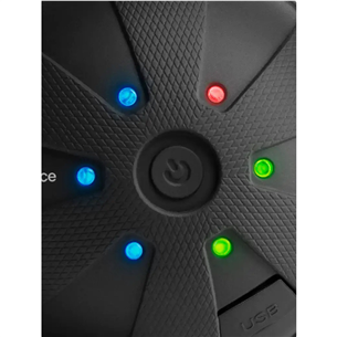 Hyperice Hypersphere Go, must - Vibreeriv massažipall