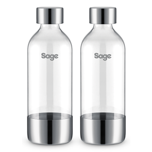 Sage the InFizz™, 1L, 2 pcs - Bottles for sparkling water maker SCA001BSS
