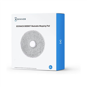 Ecovacs, 4 pcs - Mop pads for robot vacuum cleaner