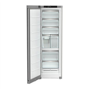 Liebherr, NoFrost, 278 L, kõrgus 186 cm, hõbedane - Sügavkülmik