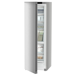 Liebherr, NoFrost, 278 L, kõrgus 186 cm, hõbedane - Sügavkülmik