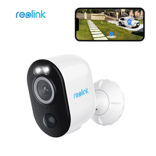 Reolink Argus Series B330, 4 МП, WiFi, ночной режим, белый - Наружная камера видеонаблюдения