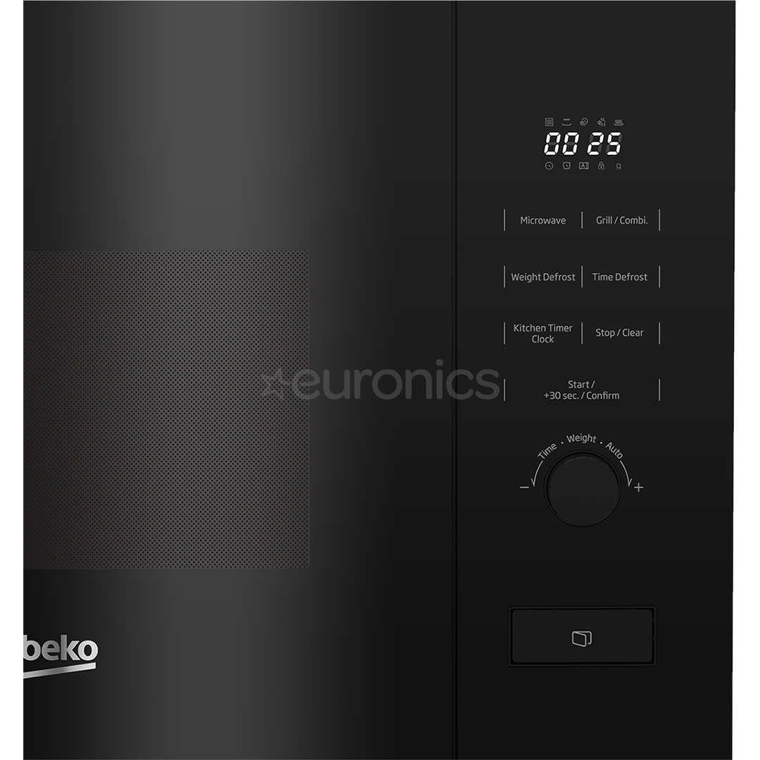 Beko, 20 L, 800 W, must - Integreeritav mikrolaineahi grilliga