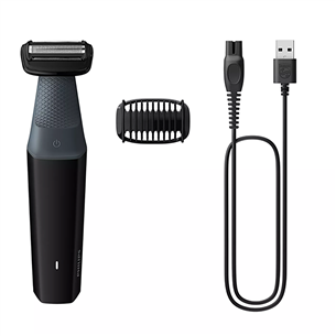 Philips Bodygroom Series 3000, черный - Триммер для тела