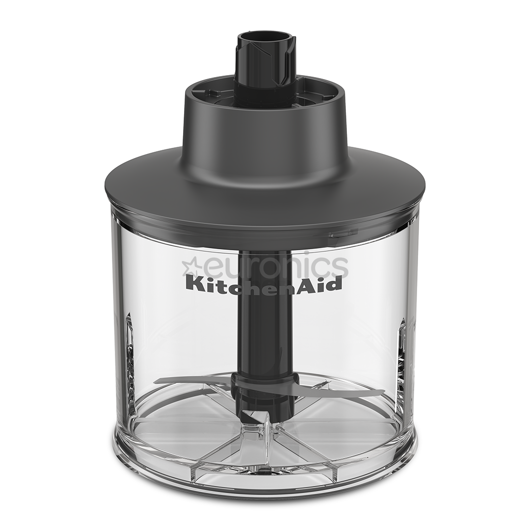 KitchenAid Go, без аккумулятора, матовый черный - Беспроводной погружной блендер с комплектом аксессуаров