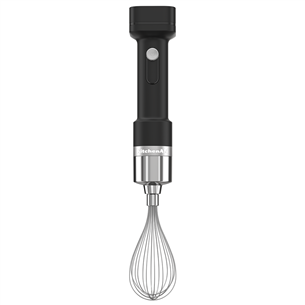 KitchenAid Go, akuga, mattmust - Juhtmevaba saumikseri komplekt