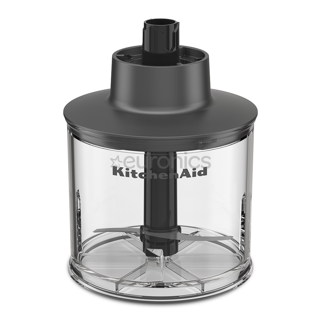 KitchenAid Go, с аккумулятором, матовый черный - Беспроводной погружной блендер с комплектом аксессуаров