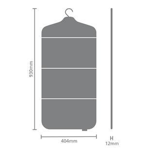 Brabantia, серый - Складная доска для отпаривания