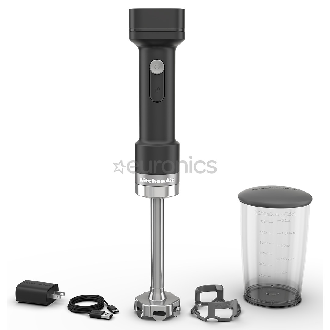 KitchenAid Go, without battery, matte black - Cordless hand blender