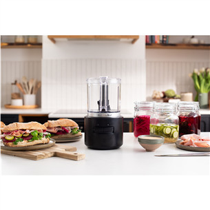 KitchenAid Go, ilma akuta, mattmust - Juhtmevaba hakkija