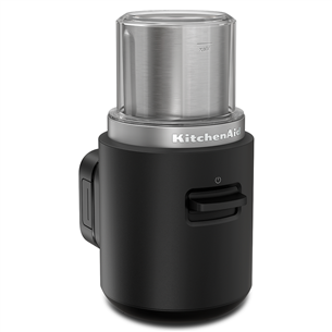 KitchenAid Go, with battery, matte black - Cordless coffee grinder