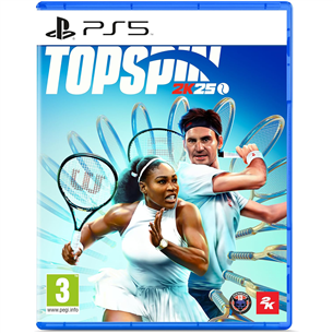 TopSpin 2K25, PlayStation 5 - Игра 5026555437585