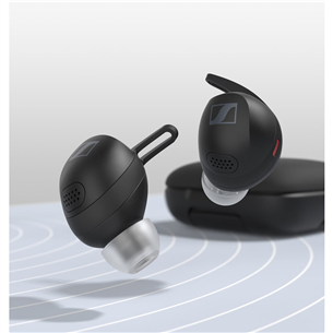 Sennheiser Momentum SPORT True Wireless, must - Juhtmevabad kõrvaklapid
