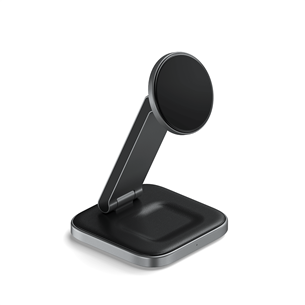 Satechi 2-in-1 Foldable Qi2 Charging Stand - Juhtmevaba laadimisdokk