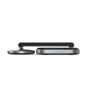 Satechi 2-in-1 Foldable Qi2 Charging Stand - Juhtmevaba laadimisdokk