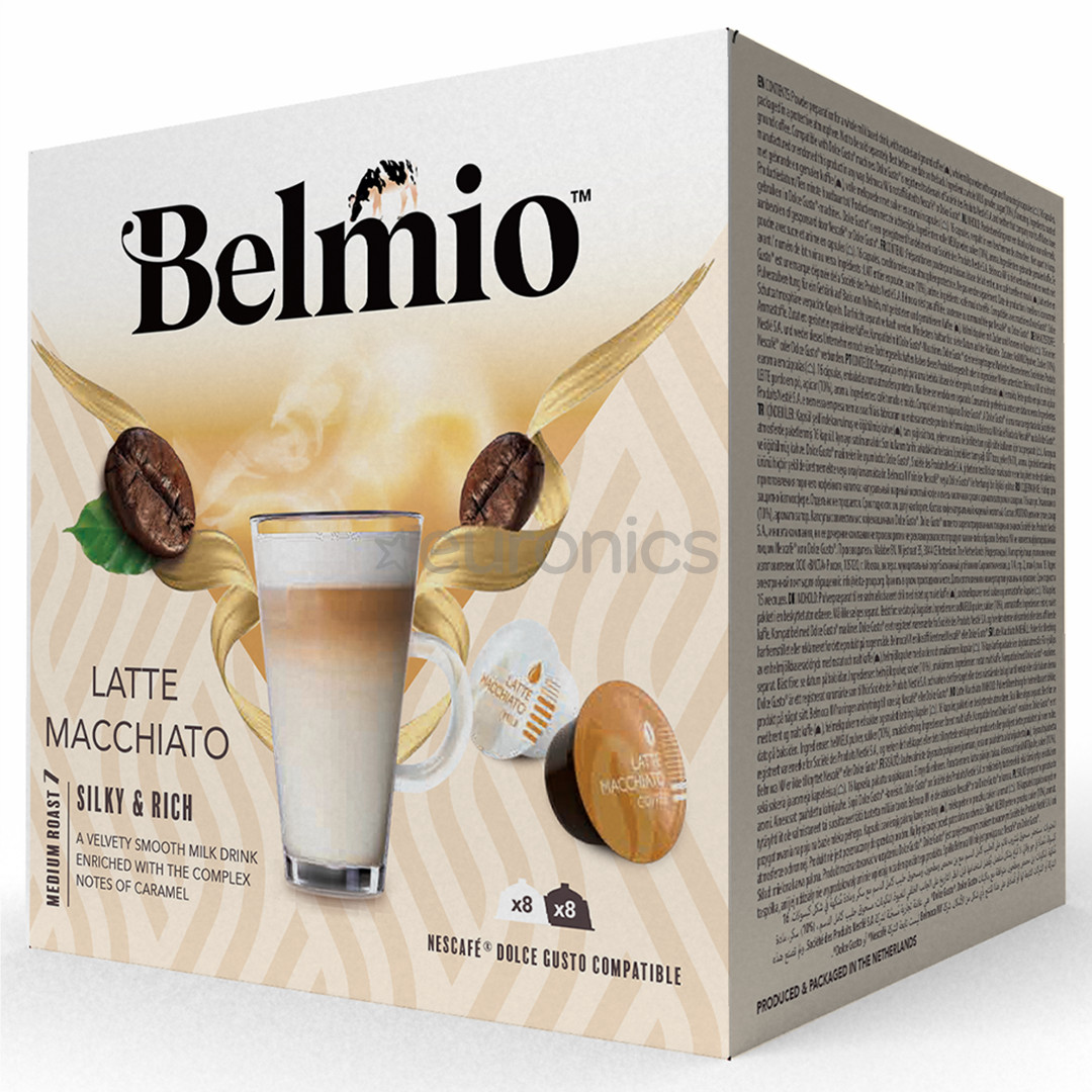 Belmio Latte Macchiato, 2x8 tk - Kohvikapslid