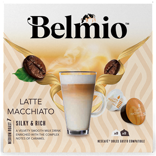 Belmio Latte Macchiato, 2x8 шт.- Кофейные капсулы