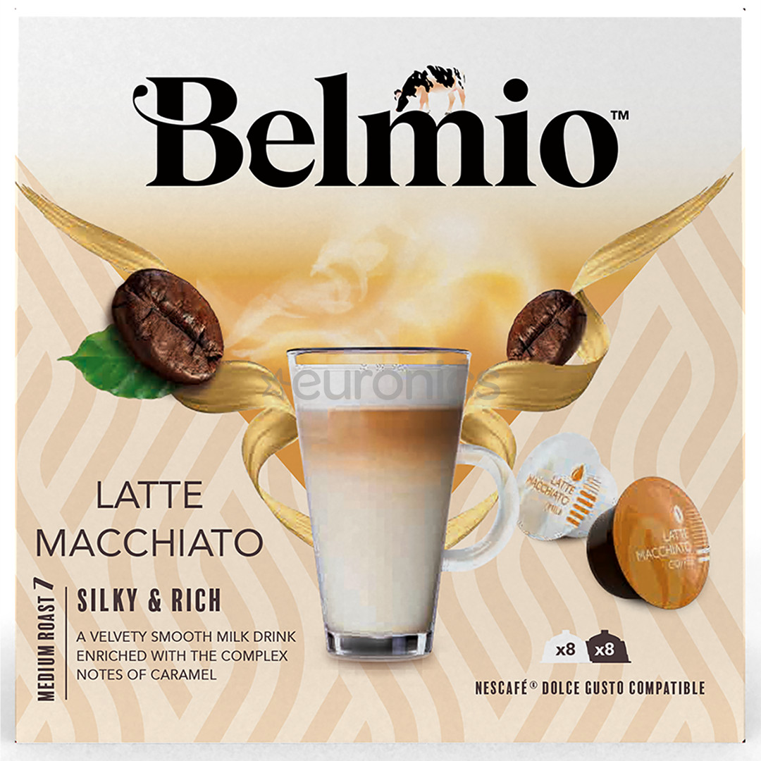 Belmio Latte Macchiato, 2x8 tk - Kohvikapslid