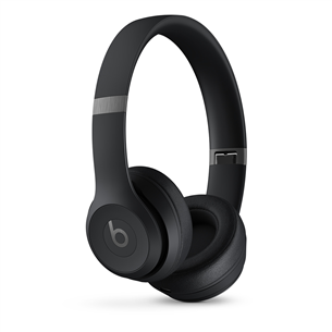 Beats Solo 4, must - Juhtmevabad kõrvaklapid