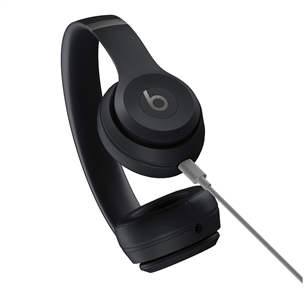 Beats Solo 4, must - Juhtmevabad kõrvaklapid