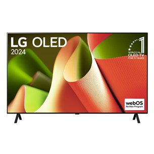 LG B4, 55", 4K UHD, OLED, black - TV OLED55B42LA.AEU