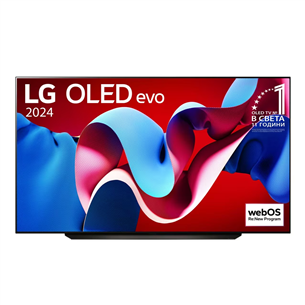 LG C4, 83'', 4K UHD, OLED, hall - Teler OLED83C41LA.AEU