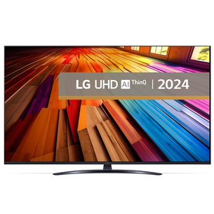 LG UT81, 86'', 4K UHD, LED LCD, black - TV