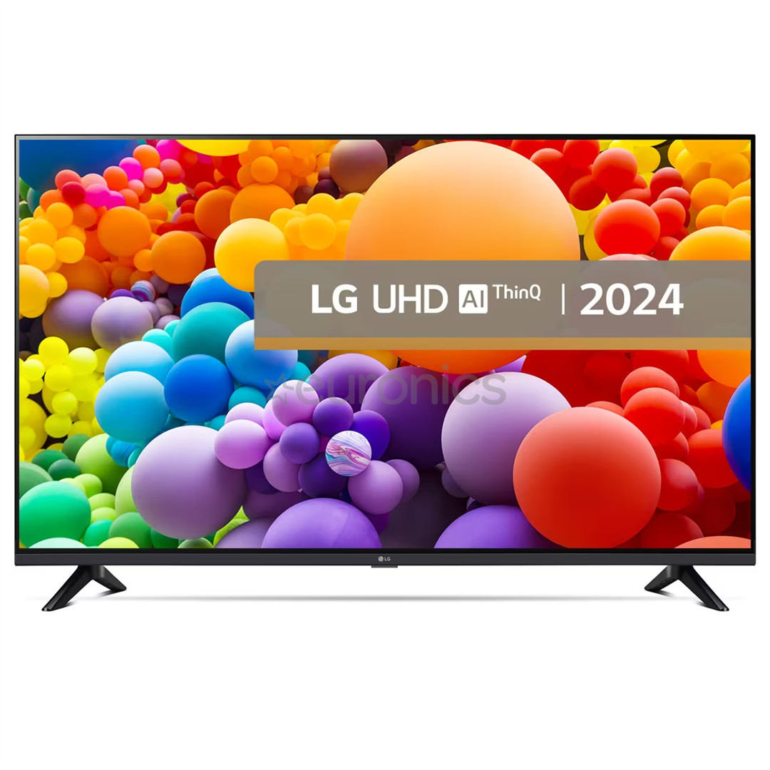 LG UT73, 43'', 4K UHD, LED LCD, black - TV