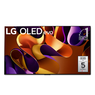 LG evo G4, 77", 4K UHD, OLED, Satin silver - TV OLED77G42LW.AEU