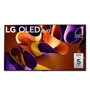 LG evo G4, 77", 4K UHD, OLED, Satin silver - TV