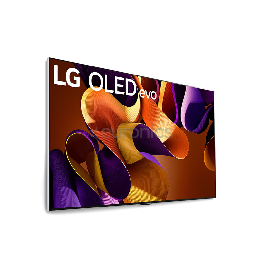 LG evo G4, 77", 4K UHD, OLED, hõbe - Teler