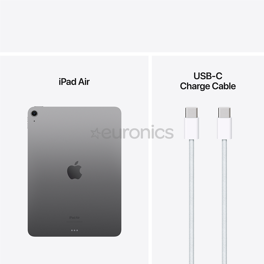 Apple iPad Air 11'' (2024), M2, 512 GB, WiFi, space gray - Tablet