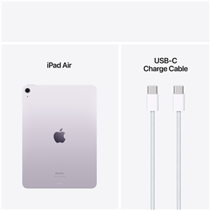 Apple iPad Air 11'' (2024), M2, 1 TB, WiFi, purple - Tablet