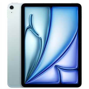 Apple iPad Air 11'' (2024), M2, 128 ГБ, WiFi + 5G, синий - Планшет MUXE3HC/A