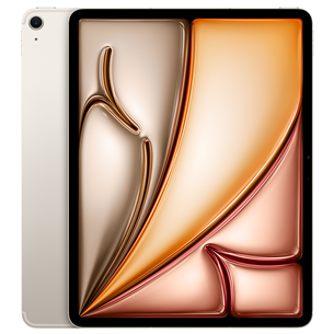 Apple iPad Air 13'' (2024), M2, 128 GB, WiFi + 5G, beež - Tahvelarvuti MV6T3HC/A