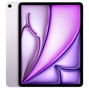 Apple iPad Air 13'' (2024), M2, 256 ГБ, WiFi + 5G, сиреневый - Планшет MV6Y3HC/A