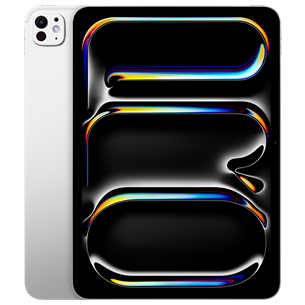 Apple iPad Pro 11”, M4 (2024), 256 GB, läikiv, WiFi, hõbe - Tahvelarvuti MVV93HC/A
