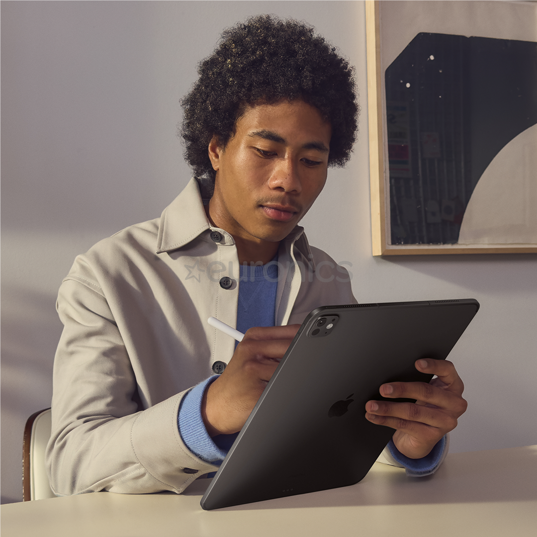 Apple iPad Pro 11”, M4 (2024), 1 TB, läikiv, WiFi, must - Tahvelarvuti