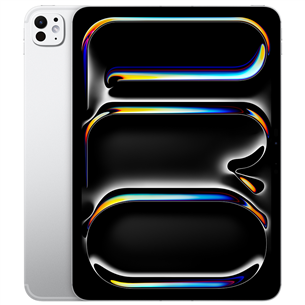 Apple iPad Pro 11”, M4 (2024), 512 GB, läikiv, WiFi + 5G, hõbe - Tahvelarvuti MVW43HC/A