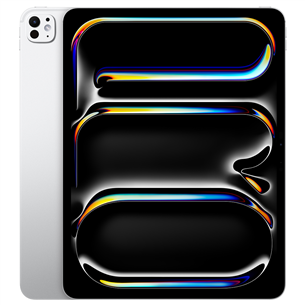 Apple iPad Pro 13”, M4 (2024), 256 GB, läikiv, WiFi, hõbe - Tahvelarvuti MVX33HC/A