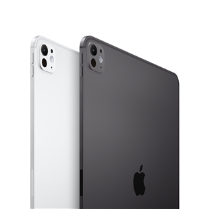 Apple iPad Pro 13”, M4 (2024), 256 GB, läikiv, WiFi + 5G, hõbe - Tahvelarvuti