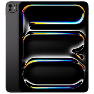 Apple iPad Pro 13”, M4 (2024), 2 TB, läikiv, WiFi + 5G, must - Tahvelarvuti