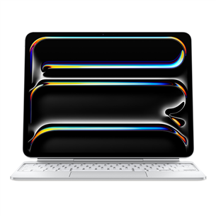 Apple Magic Keyboard, iPad Pro 13'' (M4), 2024, ENG, valge - Klaviatuur MWR43Z/A