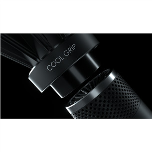 GA.MA IQ3 Perfetto, 1600 W, must - Föön