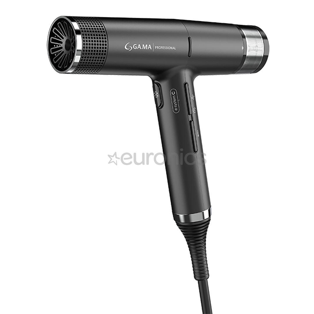 GA.MA IQ1 Perfetto, 1600 W, must - Föön