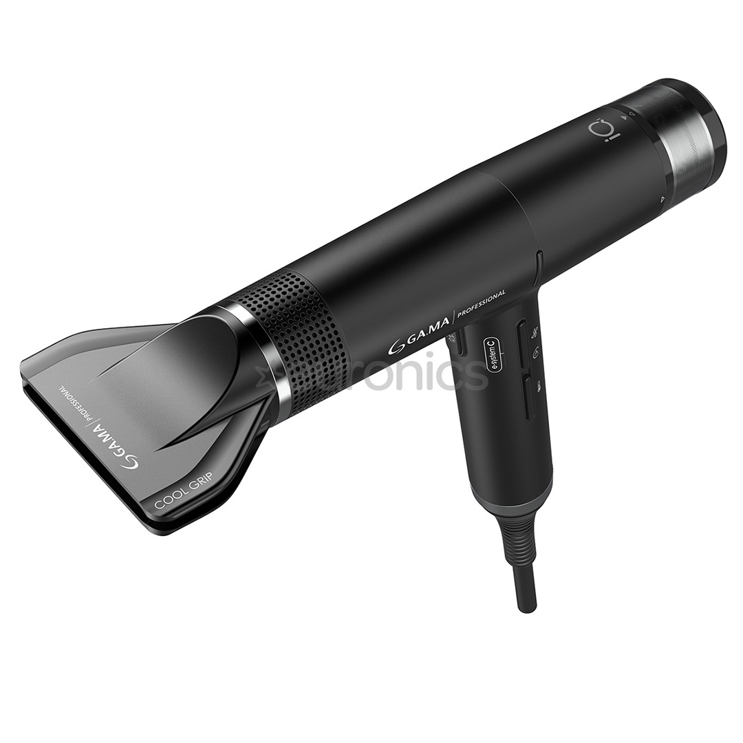 GA.MA IQ1 Perfetto, 1600 W, must - Föön