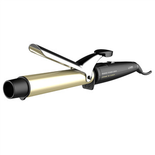 GA.MA Dual Plates, 25 mm, black - Curling iron